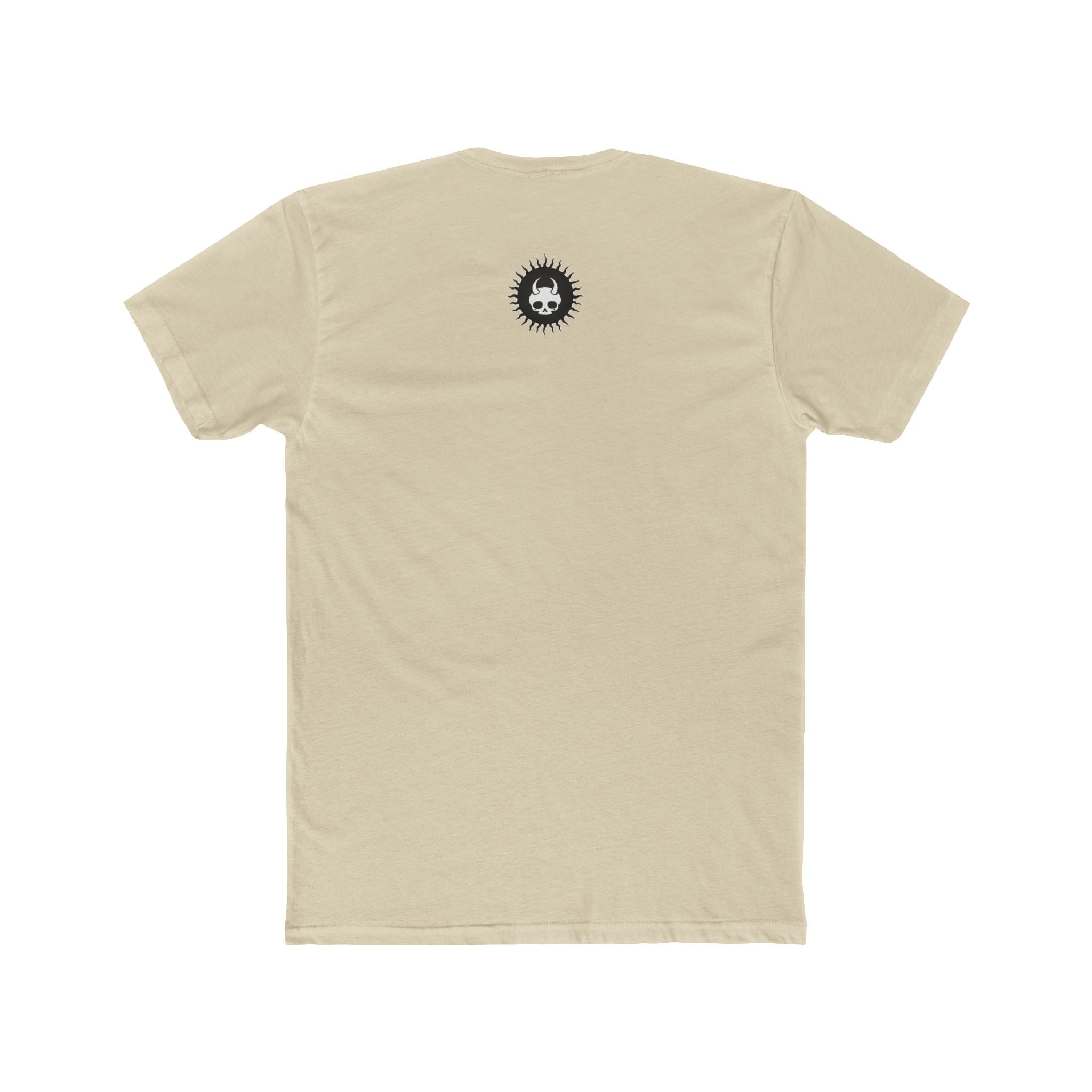 All Play No Work - Unisex Cotton Crew Tee (Front) - Damned Threads